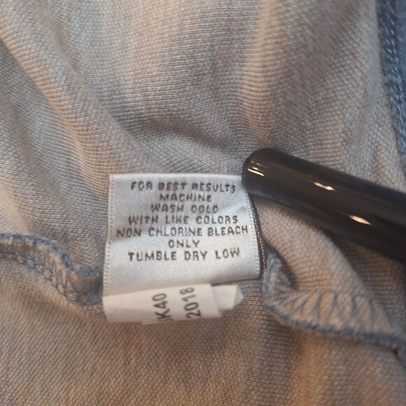 Peter Millar L/S Crown Comfort Interlock Mens 1/4 Zip Pullover Heather Blue XXL - Picture 9 of 10